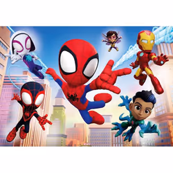 Clementoni Spidey & His Amazing Friends Jeu de puzzle 60 pièce(s) Bandes dessinées