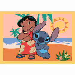 Clementoni Puzzle 4 en 1 - Stitch