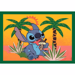 Clementoni Puzzle 4 en 1 - Stitch - Vue supplémentaire 4