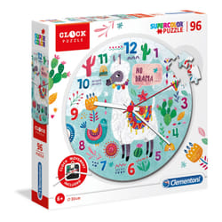 Clementoni LLAMA Jeu de puzzle 96 pièce(s) Dessins animés