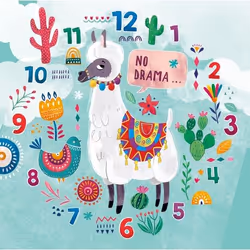 Clementoni LLAMA Jeu de puzzle 96 pièce(s) Dessins animés