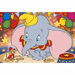 Clementoni Supercolor 104 Pièces Maxi - Dumbo, 4 an(s)