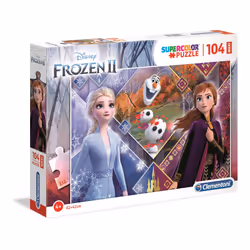 Clementoni Supercolor 104 Pièces Maxi - La Reine Des Neiges 2