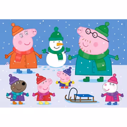 Clementoni Peppa Pig Supercolor 104 Maxi Jeu de puzzle 104 pièce(s) Dessins animés
