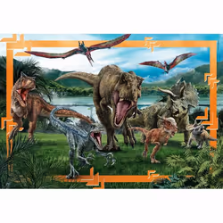 Clementoni Supercolor 23770 puzzle Jeu de puzzle 104 pièce(s) Dinosaures