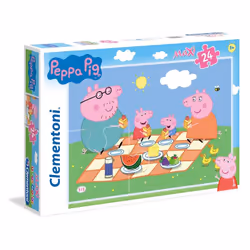 Clementoni Peppa Pig Supercolor 24 Maxi, 24 pièce(s), Dessins animés, 3 an(s)