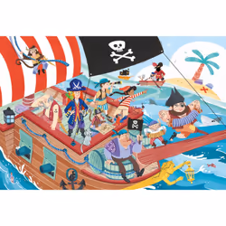 Clementoni 24 pièces Maxi - Pirates