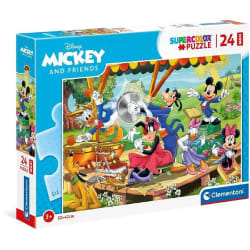 Clementoni Supercolor 24218 puzzle Jeu de puzzle 24 pièce(s) Dessins animés