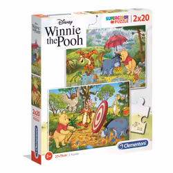 Clementoni Supercolor 2X20 Pièces - Winnie The Pooh