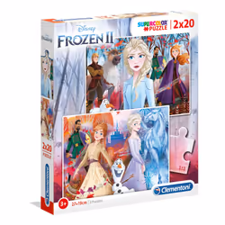 Clementoni Disney Frozen 2, 20 pièce(s), Dessins animés, 3 an(s)