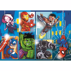 Clementoni Supercolor 2X20 Pièces - Marvel Superhero, 20 pièce(s), Bandes dessinées, 3 an(s)