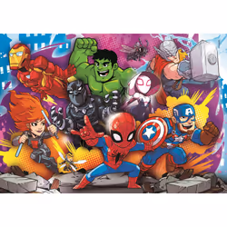 Clementoni Supercolor 2X20 + 2X60 Pièces - Marvel Superhero, 3 an(s)