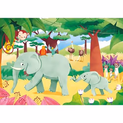 Clementoni 24771 puzzle Jeu de puzzle 20 pièce(s) Animaux