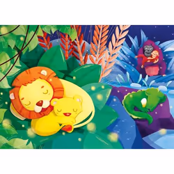 Clementoni 24771 puzzle Jeu de puzzle 20 pièce(s) Animaux