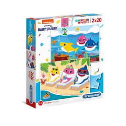 Clementoni Baby Shark Jeu de puzzle 20 pièce(s) Aquatique