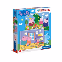 Clementoni PEPPA PIG, 40 pièce(s), Dessins animés, 3 an(s)