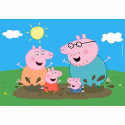 Clementoni Supercolor 2x20 pièces - Peppa Pig - Vue supplémentaire 4