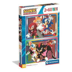 Clementoni 2x60 pièces - Sonic