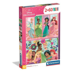 Clementoni 2x60 pièces - Disney Princess