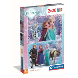 Clementoni 2x20 pièces - La Reine des Neiges 2