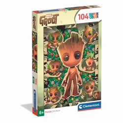 Clementoni 104 pièces - Marvel, Groot, 6 an(s)