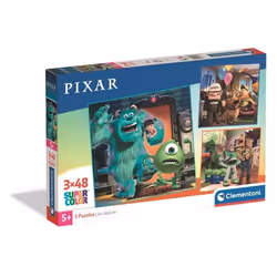 Clementoni 3x48 pièces - Disney Pixar, 5 an(s)