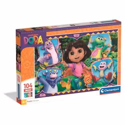 CLEMENTONI - 104 pièces Maxi - Dora