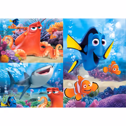 Clementoni 25214 puzzle Jeu de puzzle 144 pièce(s) Dessins animés
