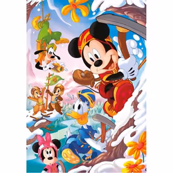 Clementoni Supercolor 25266 puzzle Jeu de puzzle 48 pièce(s) Dessins animés