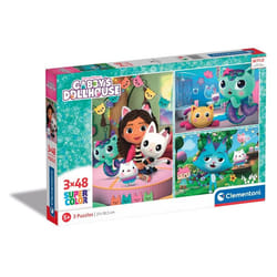 Clementoni Gabby’s Dollhouse Contour pour puzzle 48 pièce(s) Dessins animés