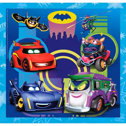 Clementoni Supercolor Batwheels Jeu de puzzle 48 pièce(s) Bandes dessinées - Vue supplémentaire 4