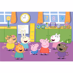 Clementoni Peppa Pig, 40 pezzi Jeu de puzzle 40 pièce(s) Enfants