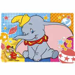 Clementoni SuperColor 40 pièces Floor - Dumbo, 40 pièce(s), Dessins animés, 3 an(s)