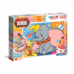 Clementoni SuperColor 40 pièces Floor - Dumbo