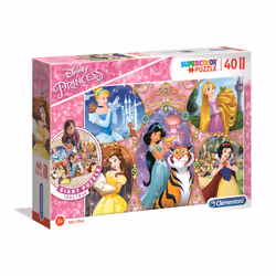 Clementoni Supercolor 40 Pièces Floor - Princess