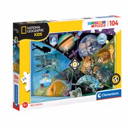 Clementoni National Geographic Kids - Explorers in training, 104 pièce(s), Education, 6 an(s)