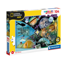 Clementoni National Geographic Kids - Explorers in training Jeu de puzzle 104 pièce(s) Education