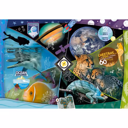 Clementoni National Geographic Kids - Explorers in training Jeu de puzzle 104 pièce(s) Education