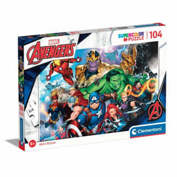 Clementoni Supercolor 25718 puzzle Jeu de puzzle 104 pièce(s) Autres