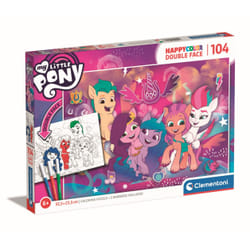 Clementoni Happy Color 104 pièces - Mon Petit Poney
