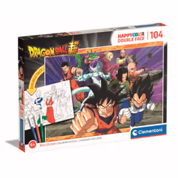 Clementoni Happy Color 104 pièces - Dragon Ball, 6 an(s)