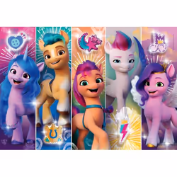 Clementoni Supercolor My Little Pony Jeu de puzzle 1 pièce(s) Télévision/films