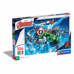 Clementoni Marvel Avengers, 104 pièce(s), Bandes dessinées, 6 an(s)