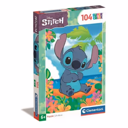 Clementoni Supercolor 104 pièces - Stitch, 104 pièce(s), Dessins animés, 6 an(s)