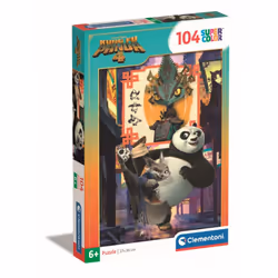 Clementoni 104 pièces - Kung Fu Panda, 4 an(s)