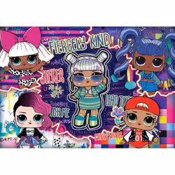 Clementoni Supercolor LOL Jeu de puzzle 104 pièce(s) Dessins animés