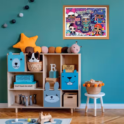 Clementoni Supercolor LOL Jeu de puzzle 104 pièce(s) Dessins animés