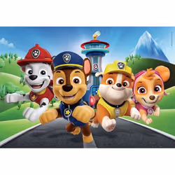Clementoni Supercolor Paw Patrol Jeu de puzzle 60 pièce(s) Dessins animés