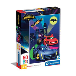 Clementoni Supercolor Batwheels Jeu de puzzle 60 pièce(s) Bandes dessinées