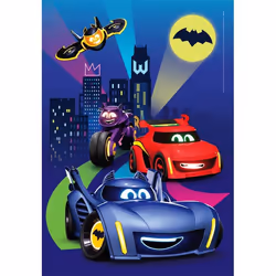 Clementoni Supercolor Batwheels Jeu de puzzle 60 pièce(s) Bandes dessinées